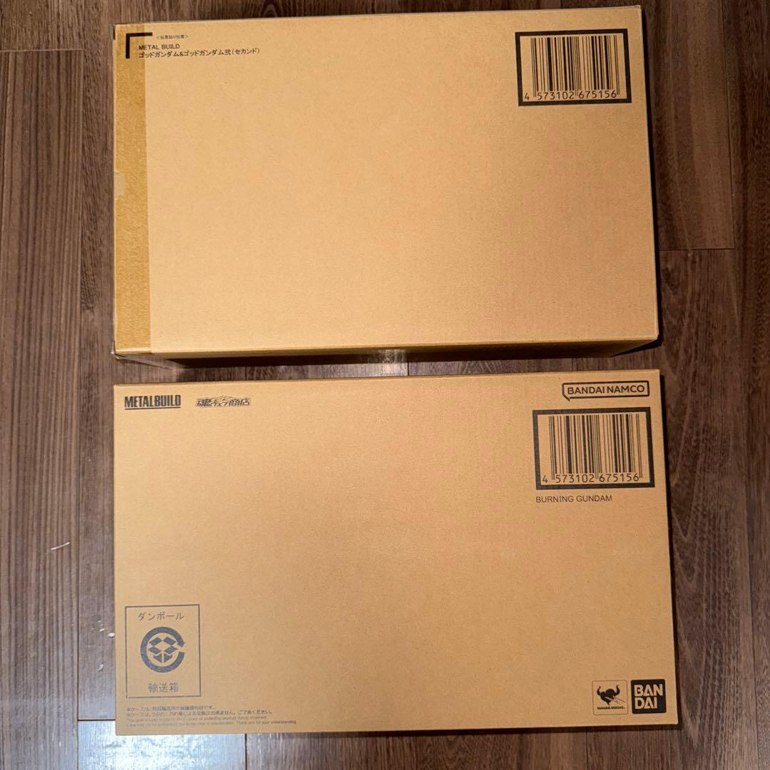 L BUILD ゴッドガンダム＆ゴッドガンダム弐　2個セット　※交換品付