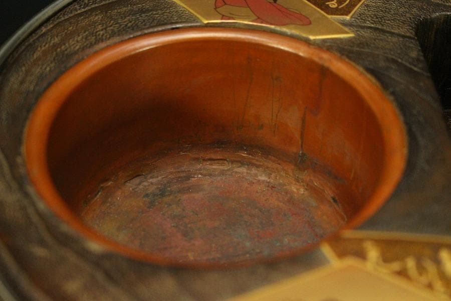 百人一首 蒔絵 煙草盆(ZE467)