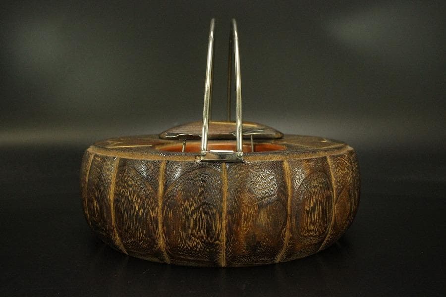 百人一首 蒔絵 煙草盆(ZE467)