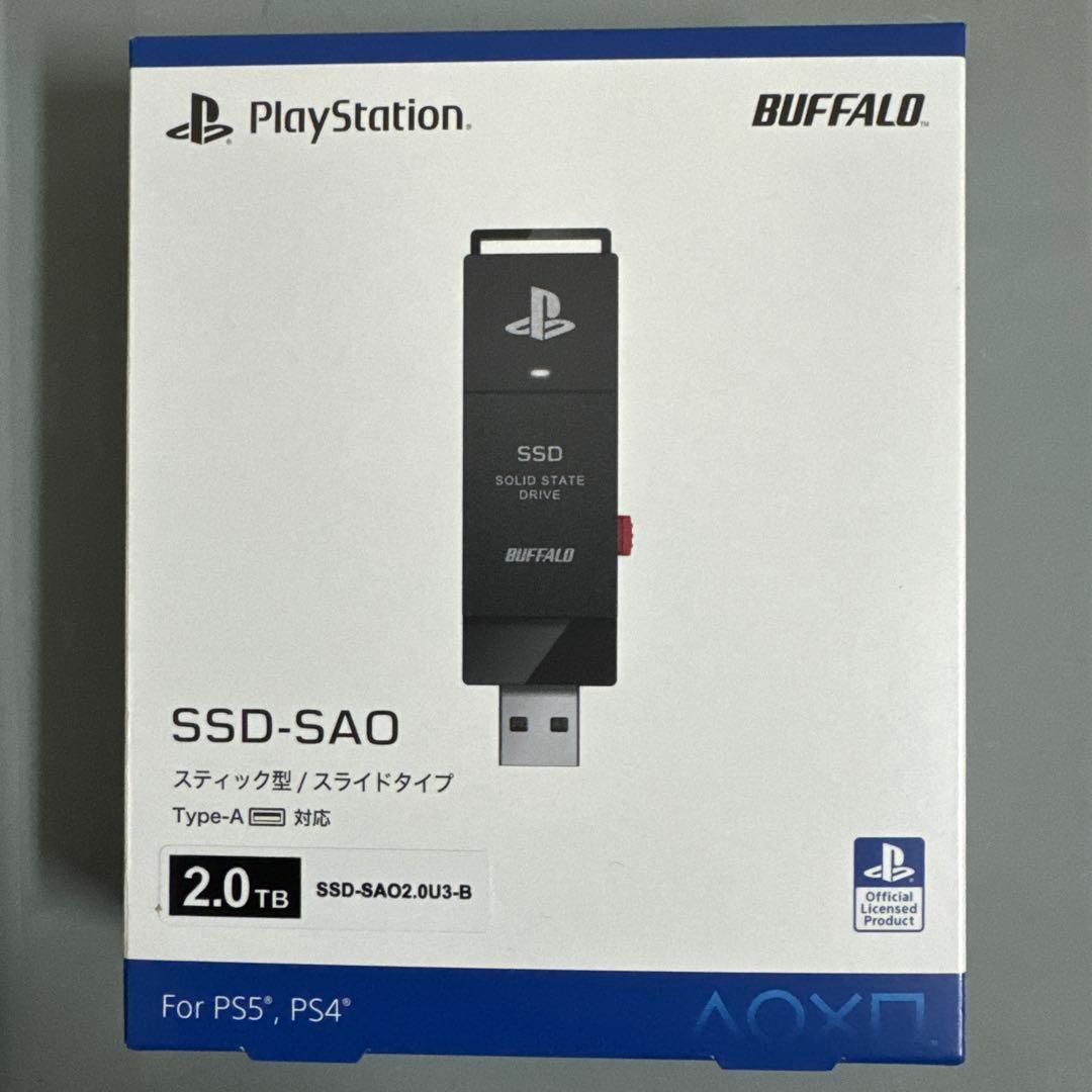 超特価！！新品未使用！！BUFFALO SSD-SAO 2.0TB 外付けSSD