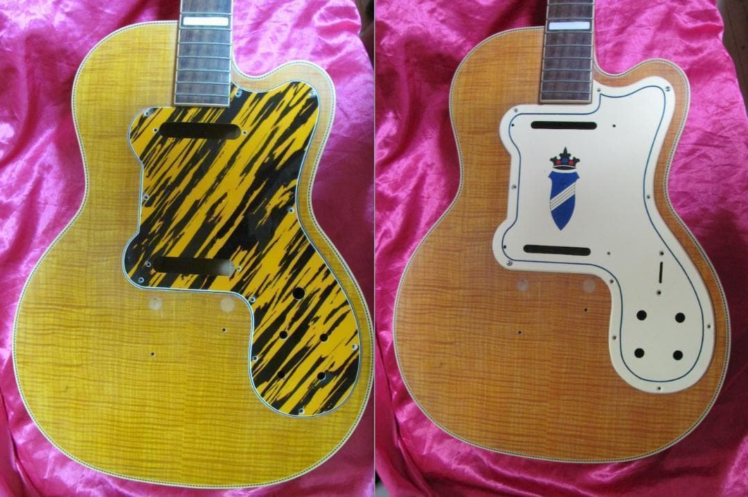 Kay Model K161ボディ＆2ピックガード ケイ ビザールギター