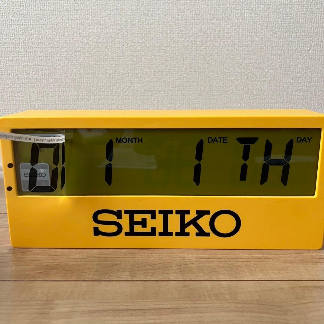 SEIKO デジタル時計 イエロー セイコー スポーツタイマークロック レア