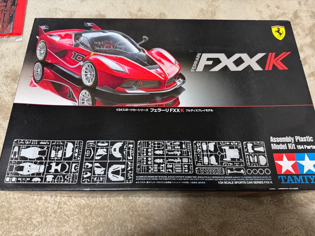 タミヤ 1/24 フェラーリ FXXK FXX ディテールアップパーツセット