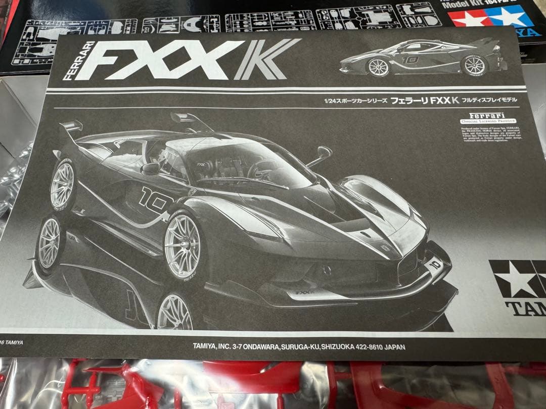 タミヤ 1/24 フェラーリ FXXK FXX ディテールアップパーツセット