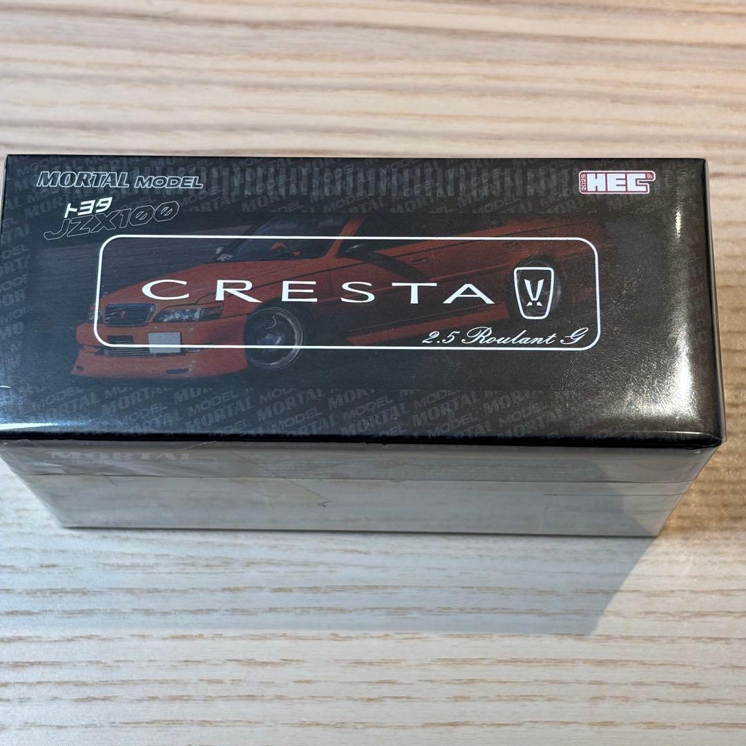 【展示会限定999台】Mortal 1/64 Toyota Crestaオレンジ