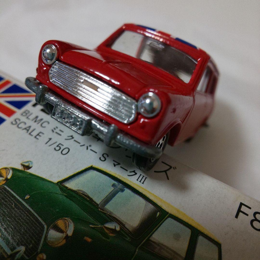 青箱F8 BLMC ミニクーパー S マークⅢ 英国旗タンポ