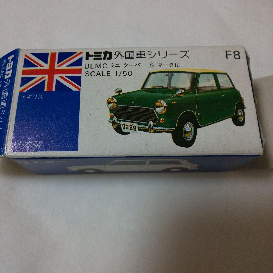 青箱F8 BLMC ミニクーパー S マークⅢ 英国旗タンポ