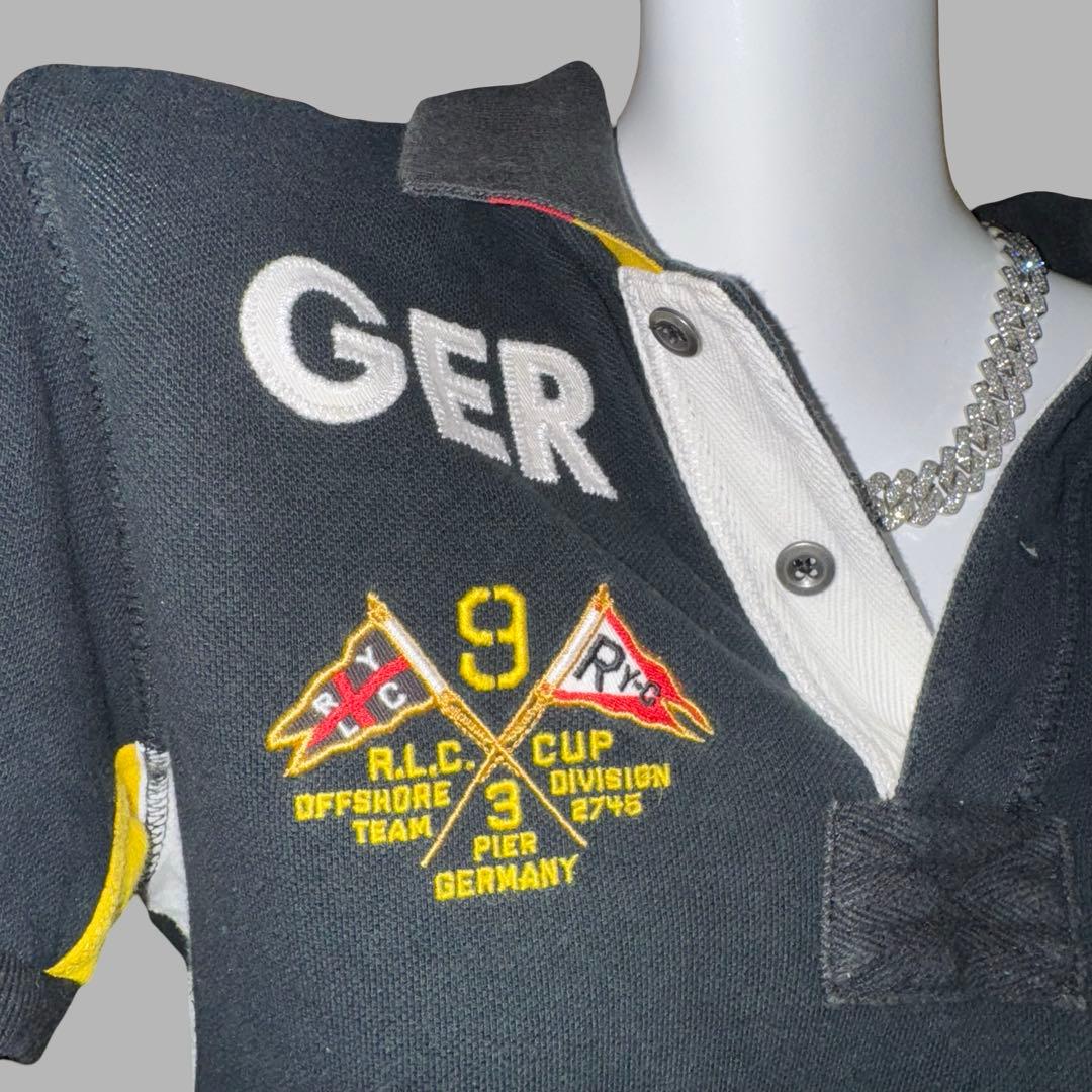 ラルフローレン ビッグポニー ドイツ ポロシャツ y2k 平成女児 平成ギャル