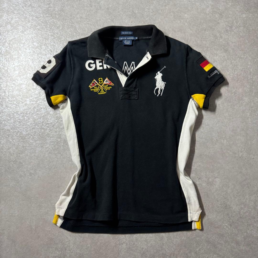 ラルフローレン ビッグポニー ドイツ ポロシャツ y2k 平成女児 平成ギャル