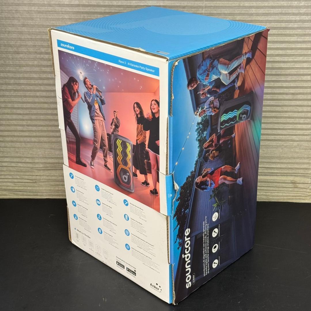 ☆Anker　SOUNDCORE　RAVE3　カラオケスピーカー　BTスピーカー