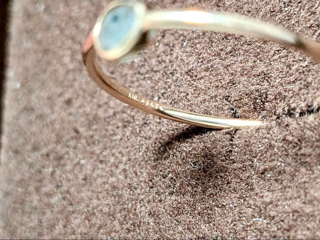 agete スタックリング ラブラドライト