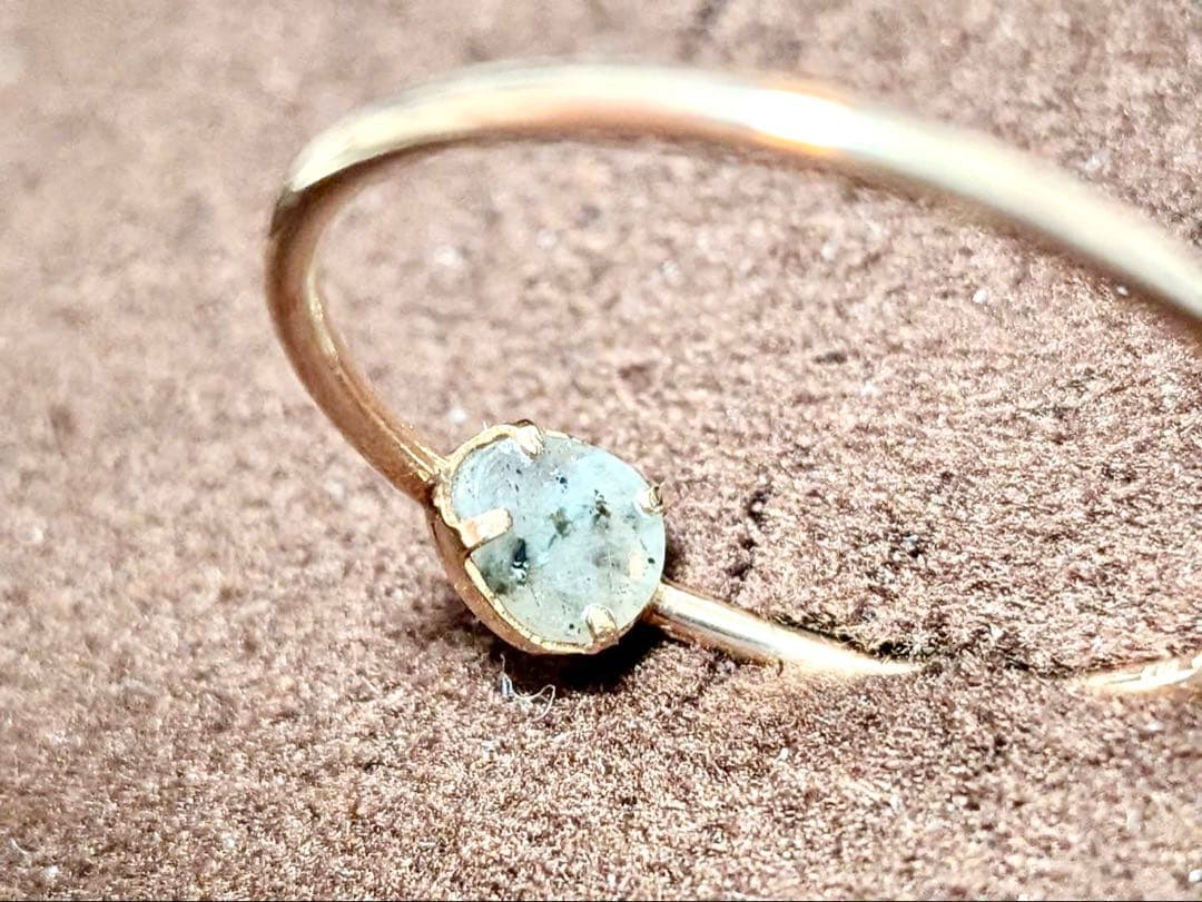 agete スタックリング ラブラドライト