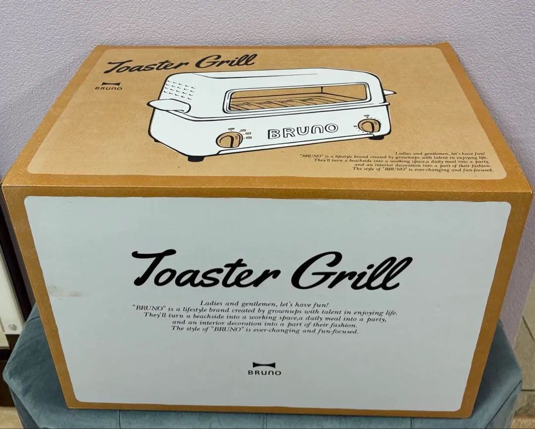 新品未使用　1番人気色 BRUNO ブルーノ トースター グリル BOE033