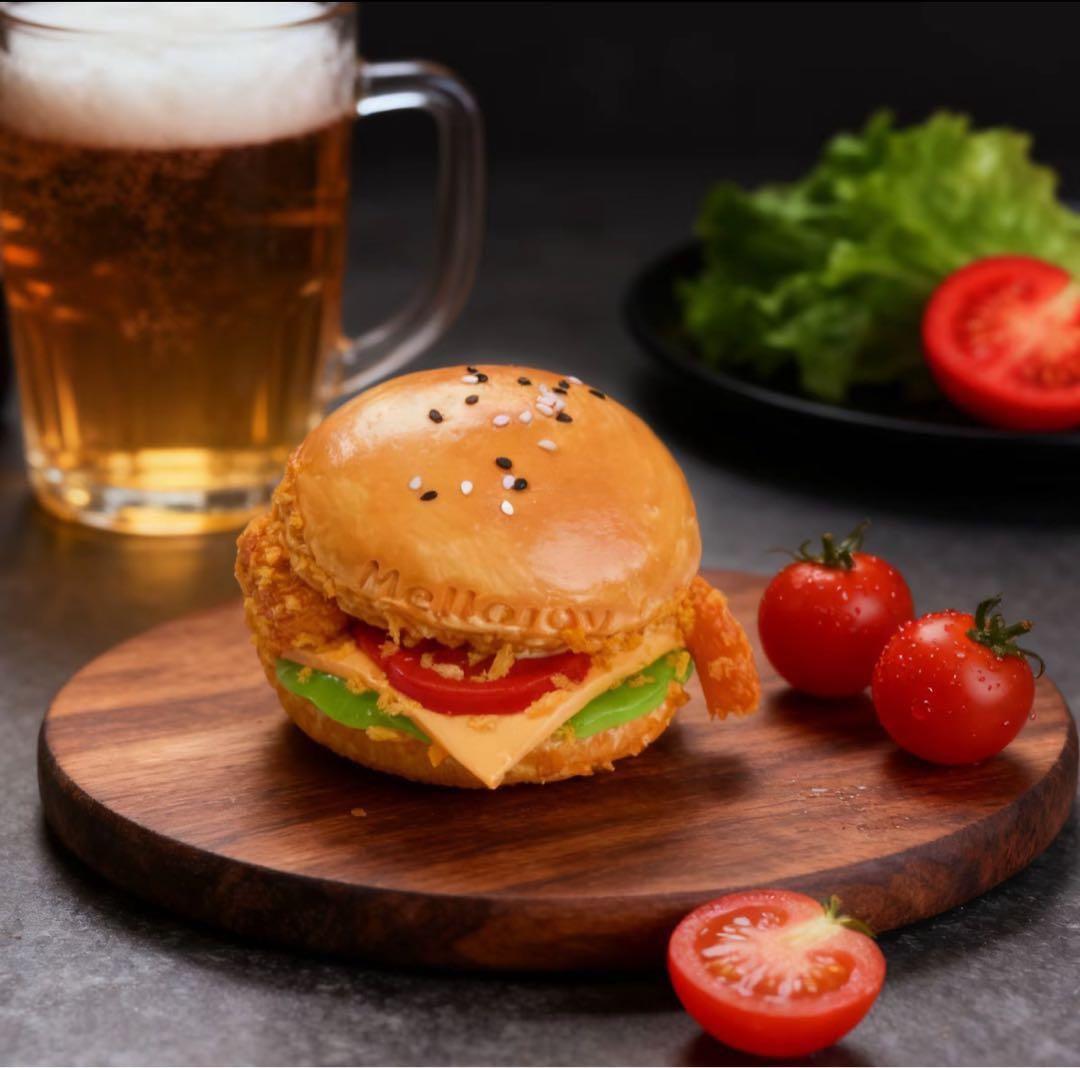 mellojoy フライドシュリンプバーガー