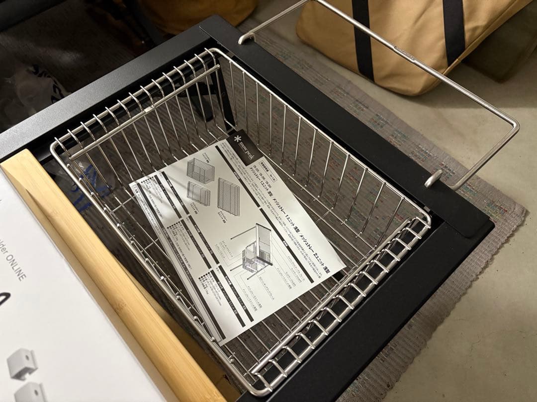 屋外使用なし！スノーピークエントリーigtブラック＋オプション多数！