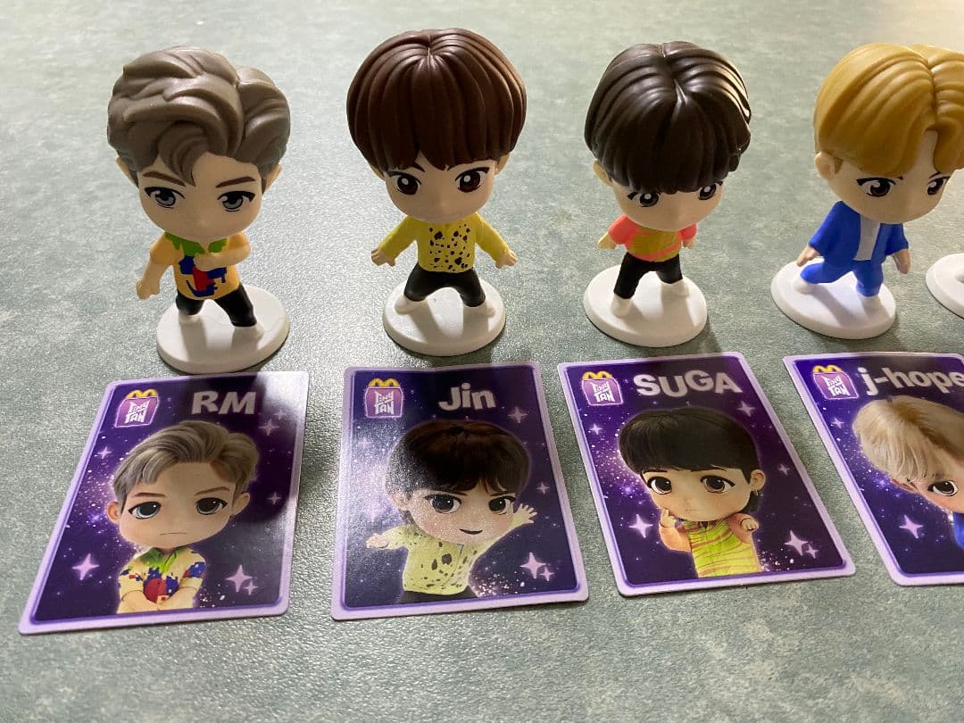 豪マクドナルド　ハッピーセットBTS Tiny Tan 全7種コンプリートセット