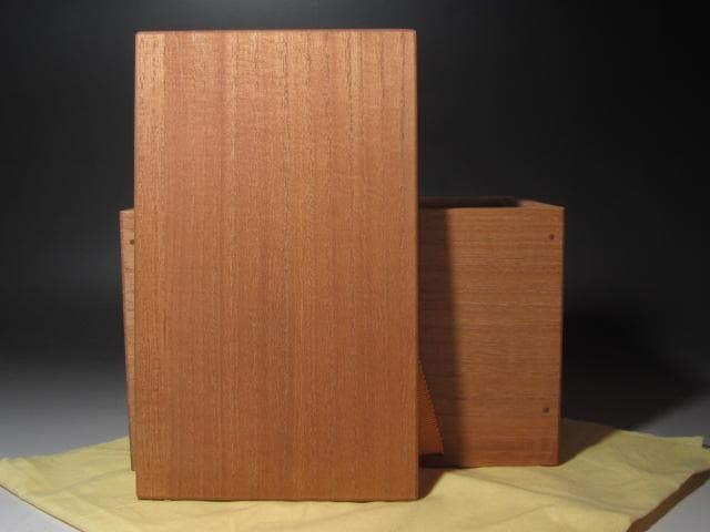 【GACHAN】☆瓢　掛花入　花影　表千家　十三代　即中斎の花押☆y388