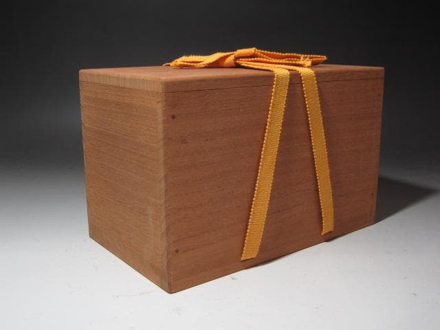 【GACHAN】☆瓢　掛花入　花影　表千家　十三代　即中斎の花押☆y388