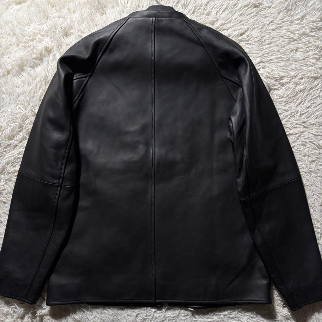 く*く様 美品/希少✨schott ライダースジャケット　シングル　羊革　ブラッ