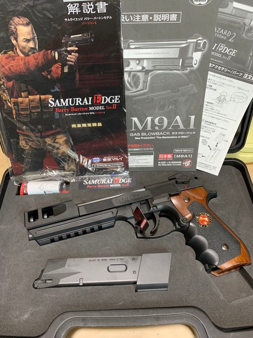 美品　東京マルイ　サムライエッジ　バリーバートン モデル　完全限定品