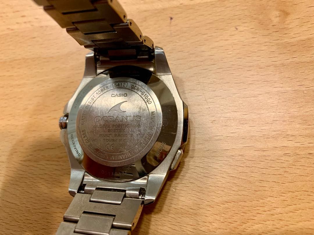 カシオ　オシアナス　世界限定500本モデル（OCW-G1000-1A2JF）