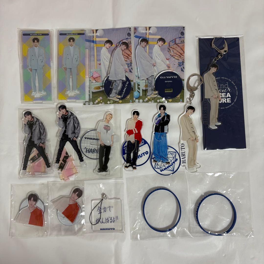 TREASURE ハルト アクスタ トレカ 特典 約110点 まとめ売り