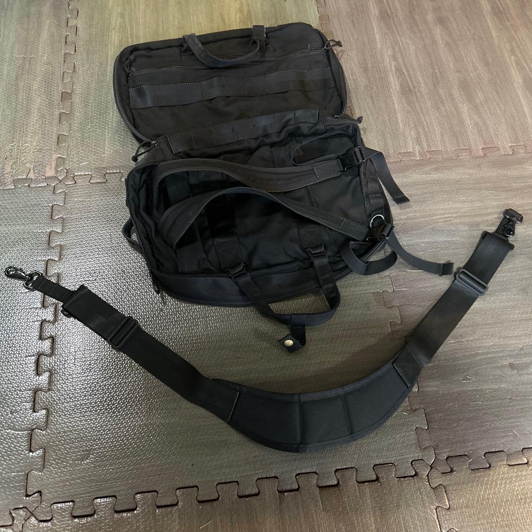 別注BRIEFING×Tomorrowland 3way マルチバッグ ブラック