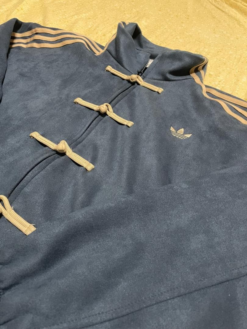 Adidas アディダス 中国限定 蛇年チャイナトラックジャケット ネイビーS