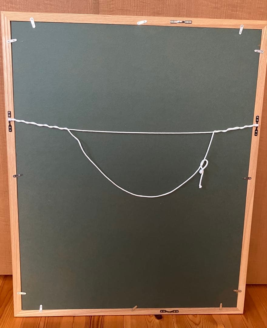 おまけポスター付 サヴィニャック　ポスター　木製額入り