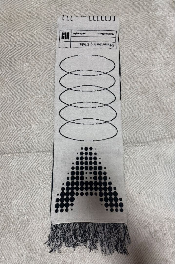 gadid anoniem GUERIN / BLACK ブラック マフラー