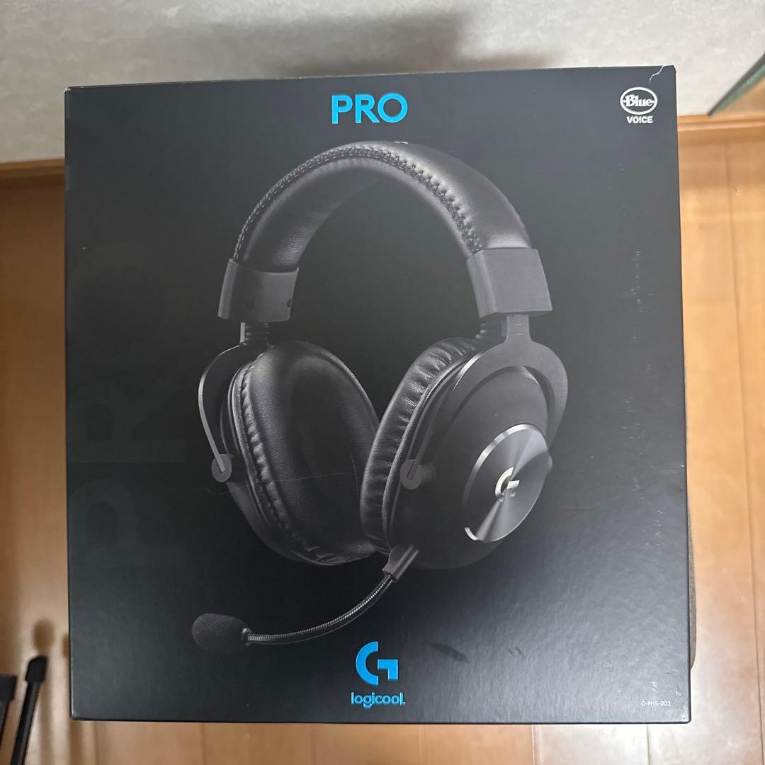 Logitech Gシリーズ ヘッドフォン 箱、収納袋付き