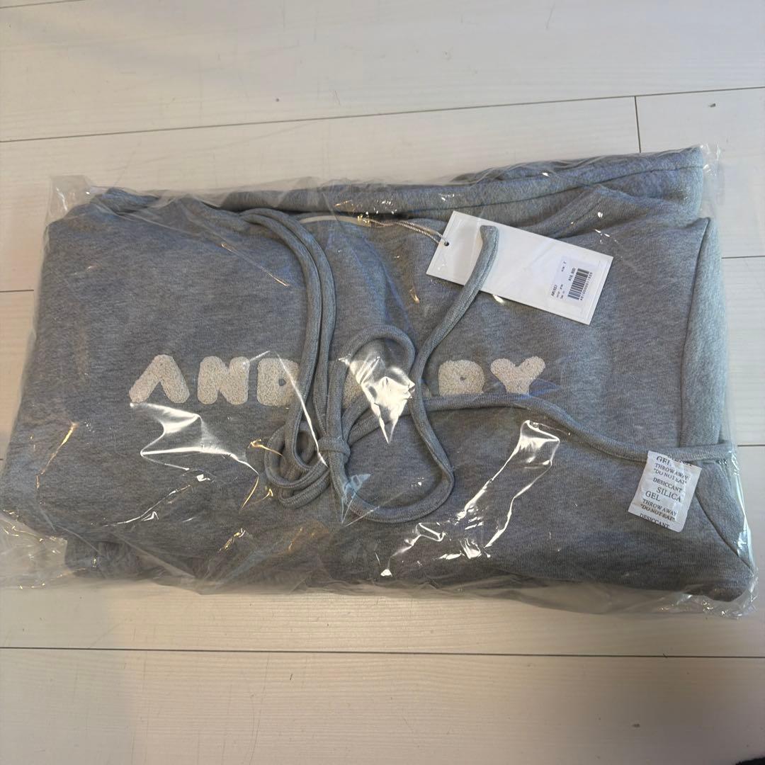 ルームウェア・パジャマ Andmary mary logo loose set up gray