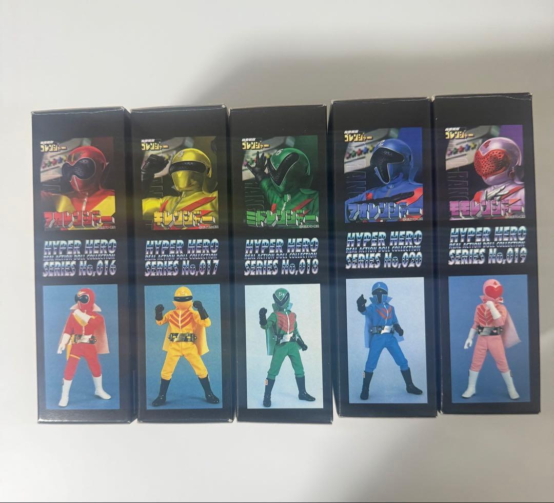 オオツカ企画 秘密戦隊ゴレンジャー5体セット