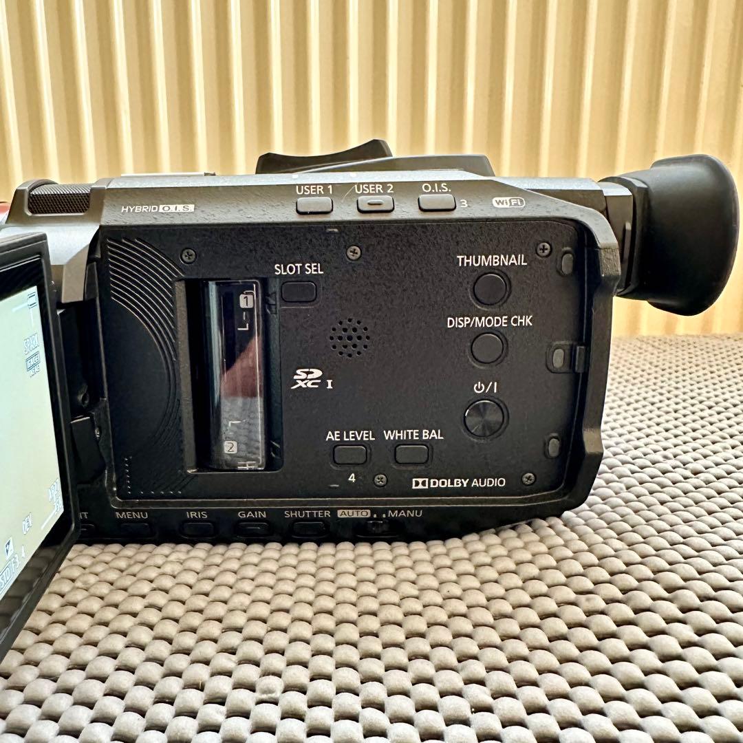 【美品 早い者勝ち】Panasonic 4K ビデオカメラ HC-X1500