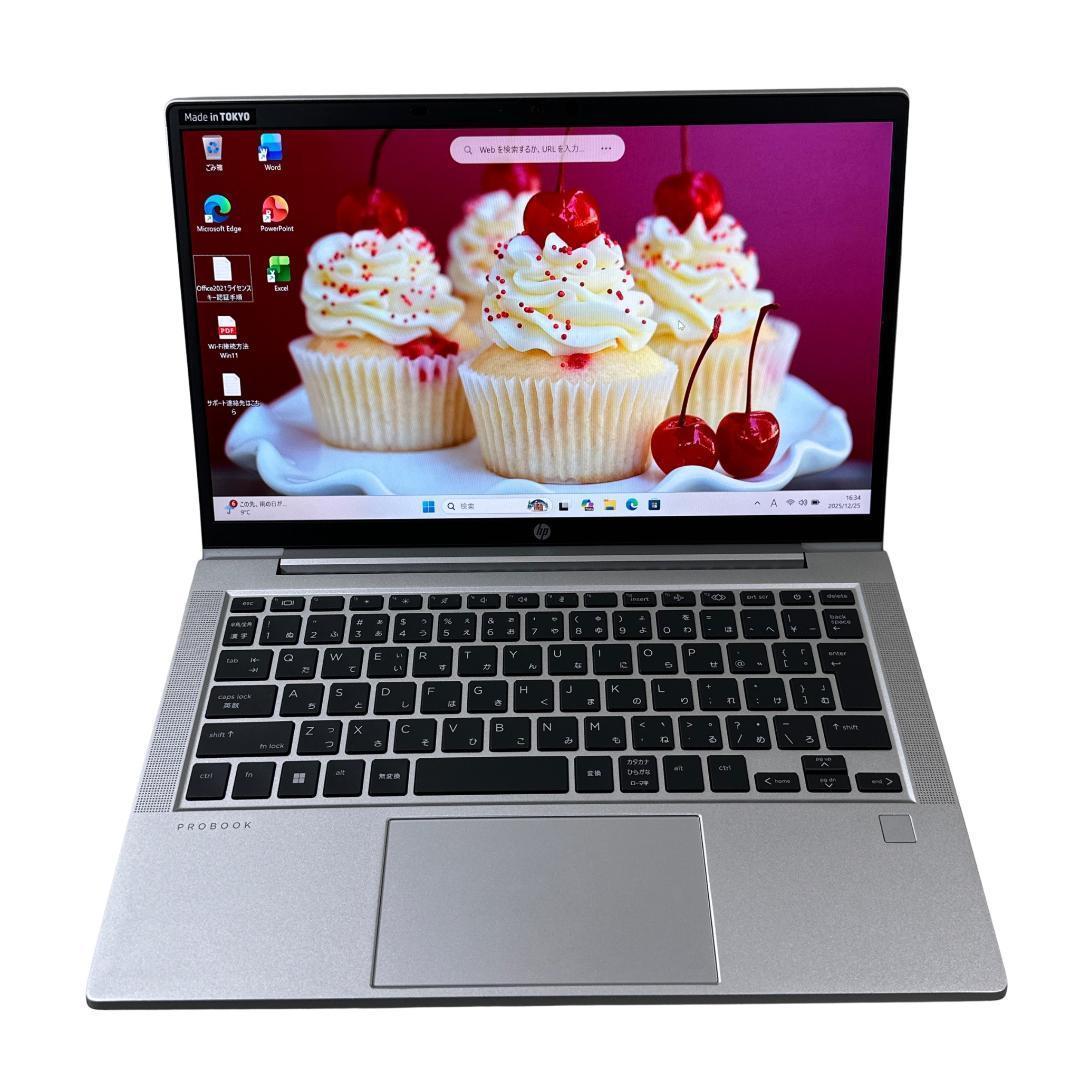 日本HP 13インチ 軽量 ノートパソコン ProBook 2022年型678