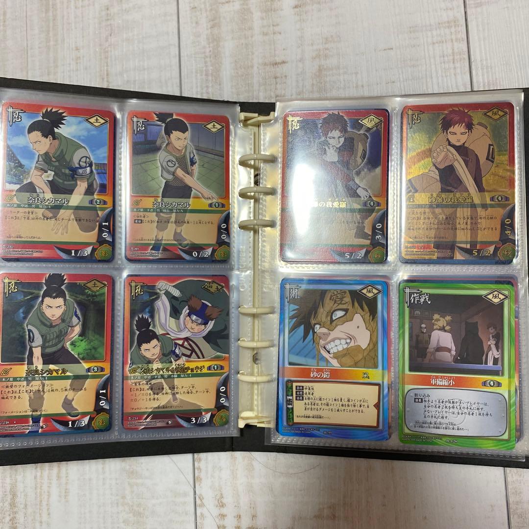 ナルト　TCG セット品　バインダー付き　絶版品