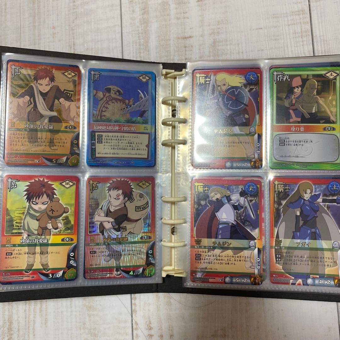 ナルト　TCG セット品　バインダー付き　絶版品