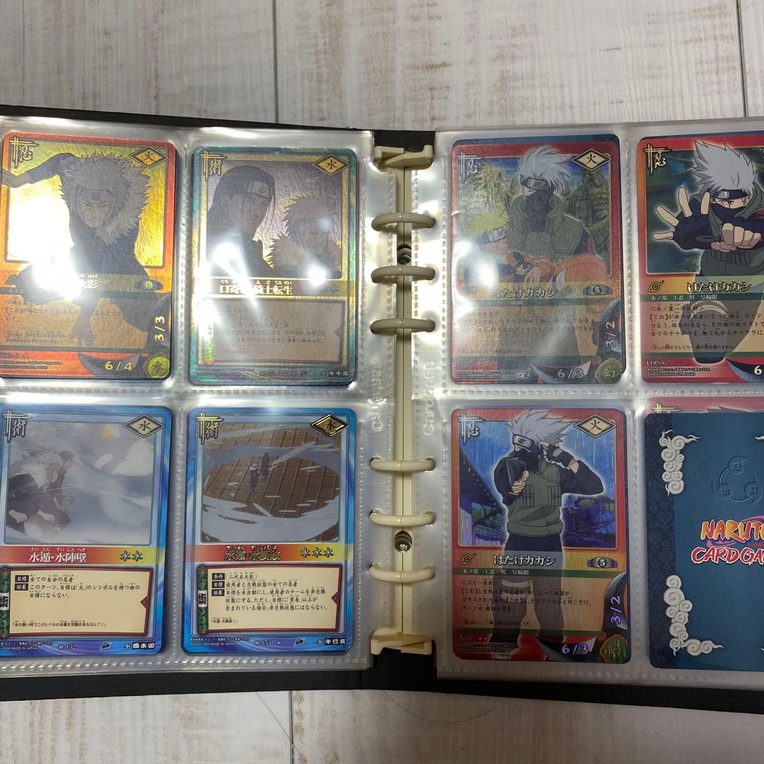 ナルト　TCG セット品　バインダー付き　絶版品