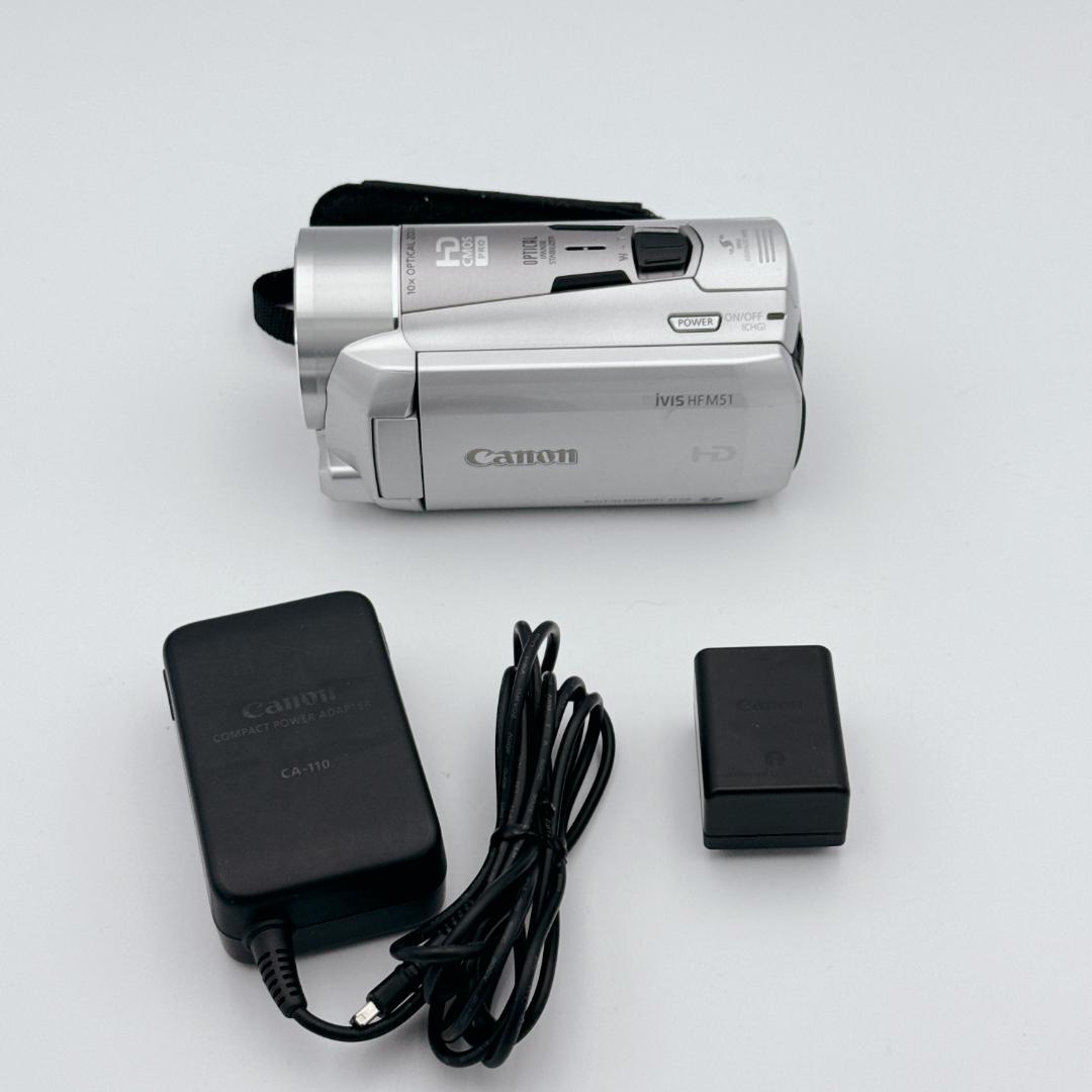 【ほぼ未使用】Canon デジタルビデオカメラ iVIS HF M51