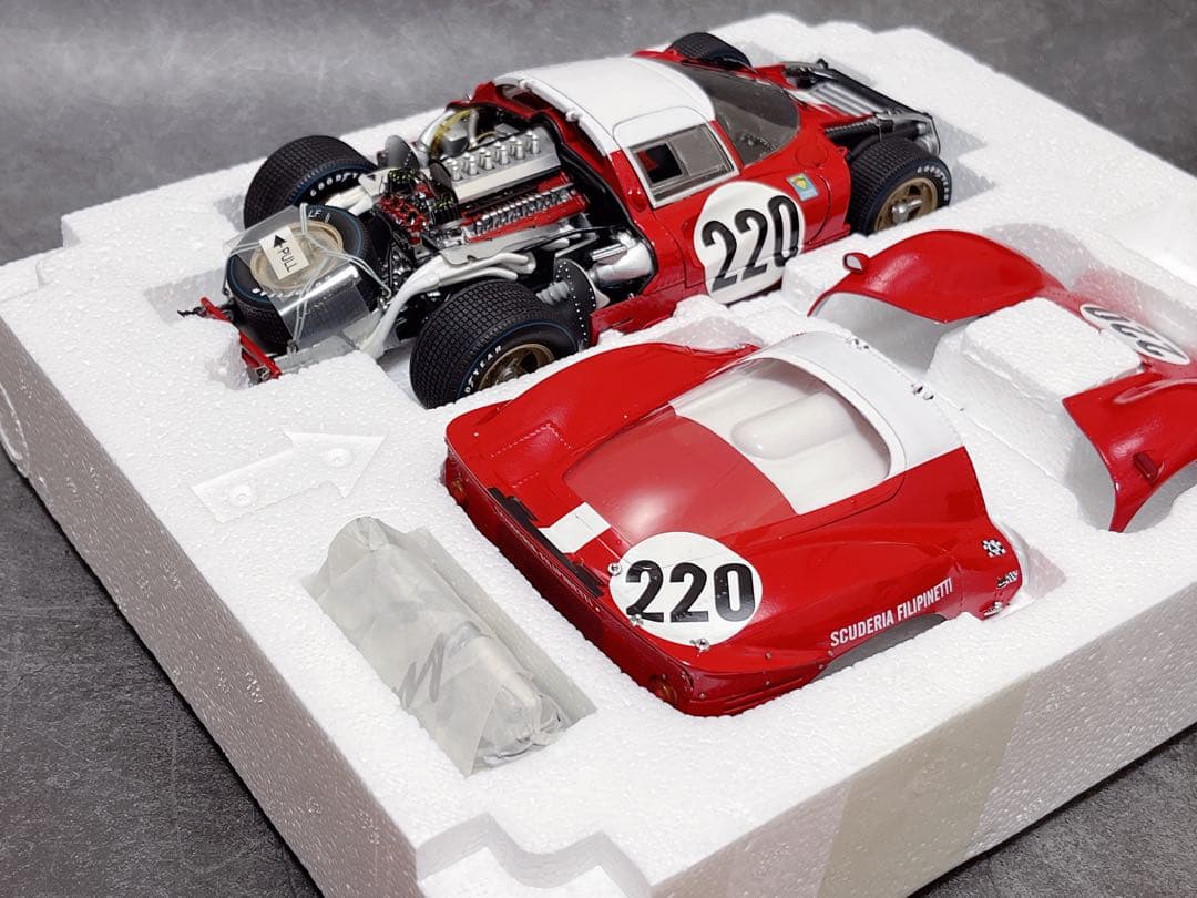 ミニカー GMP 1/18 Ferrari 412P 1967 Targa Florio