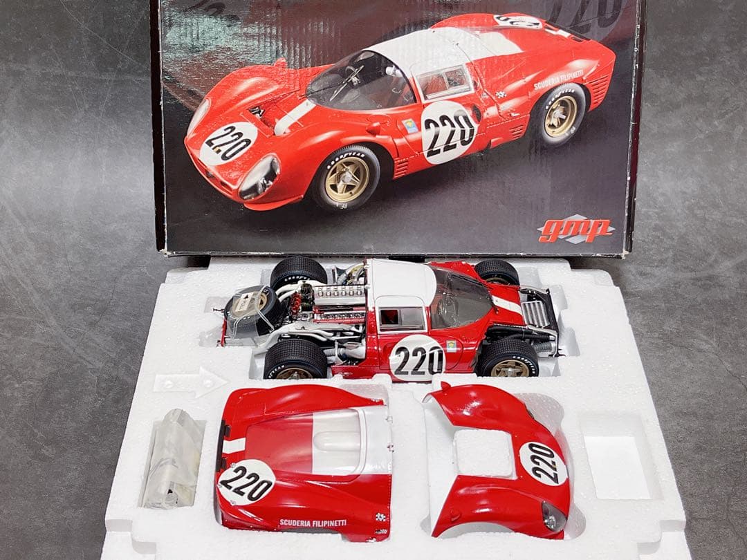 ミニカー GMP 1/18 Ferrari 412P 1967 Targa Florio