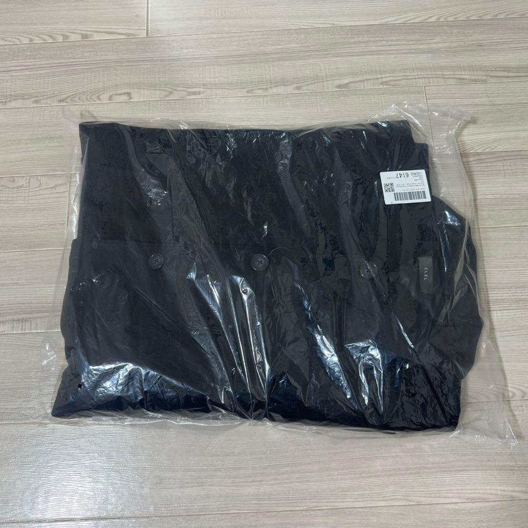 【完売品】CLEL ウールブレンド テックメルトンステンカラーコート XS