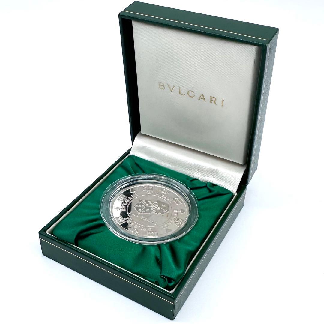 希少✨BVLGARI ブルガリ ラスベガス限定 カジノ シルバー 箱付属