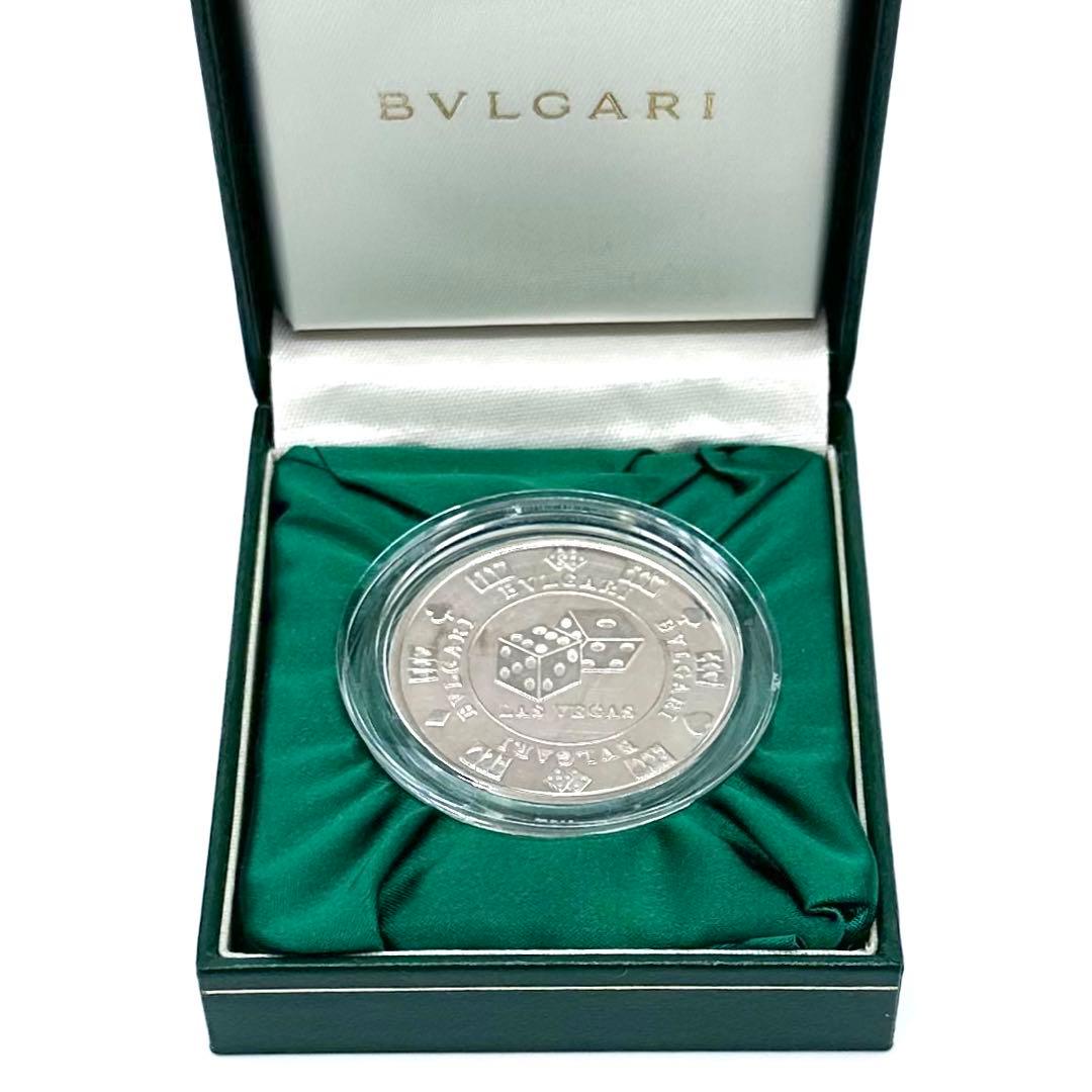 希少✨BVLGARI ブルガリ ラスベガス限定 カジノ シルバー 箱付属