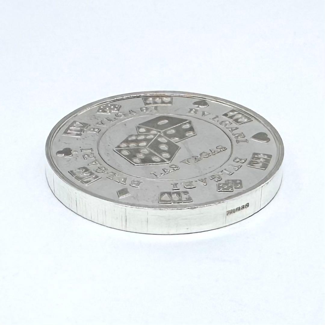 希少✨BVLGARI ブルガリ ラスベガス限定 カジノ シルバー 箱付属