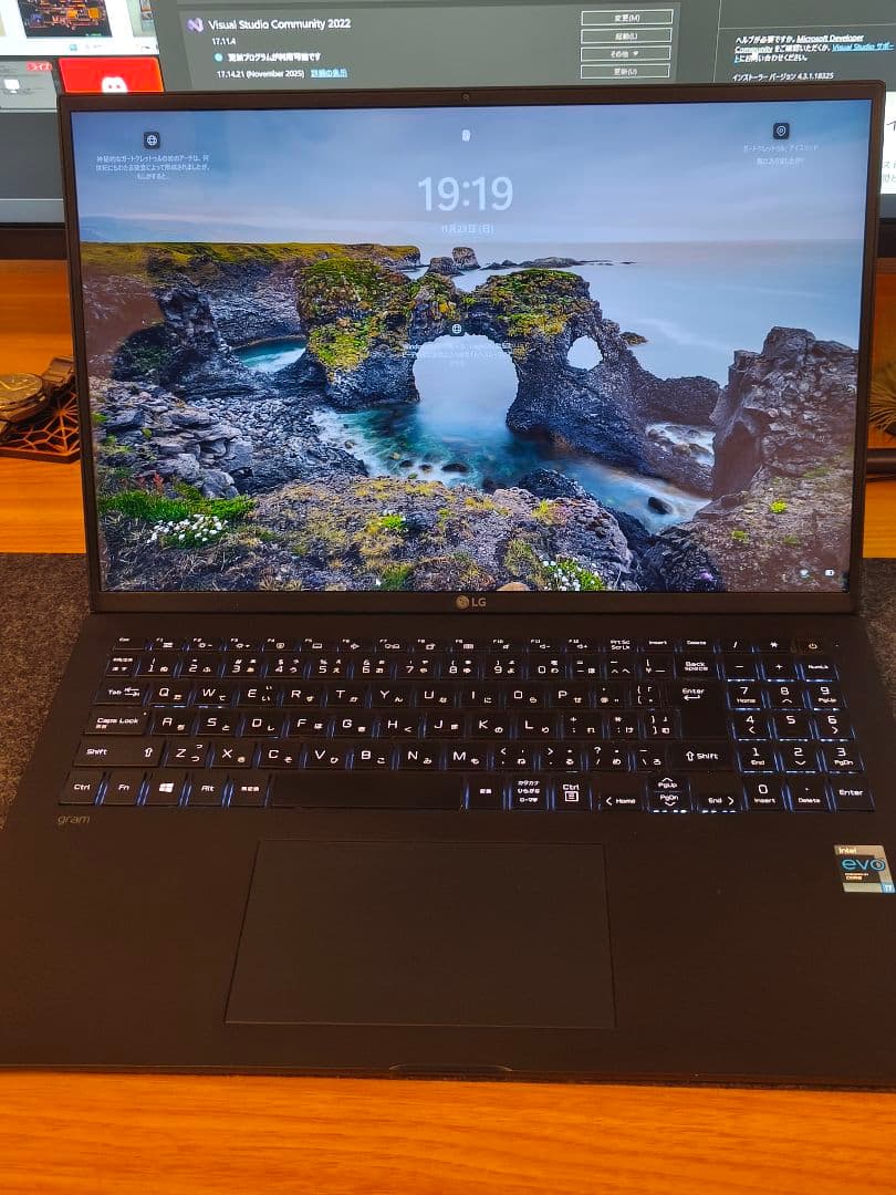 LG gram 16インチ 16Z90P-KA78J i7 16GB