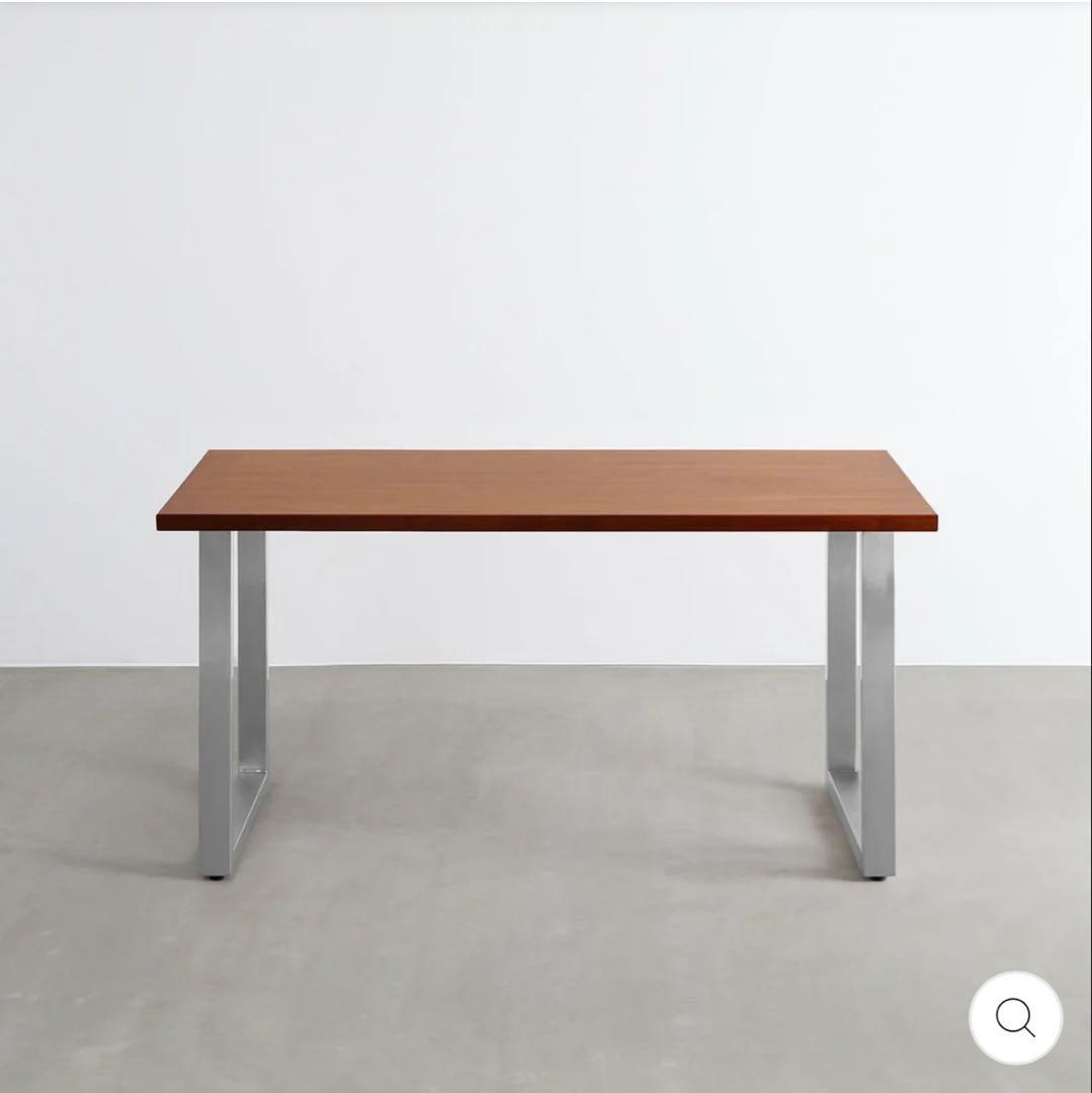 THE TABLE / ラバーウッド ブラウン × Stainless