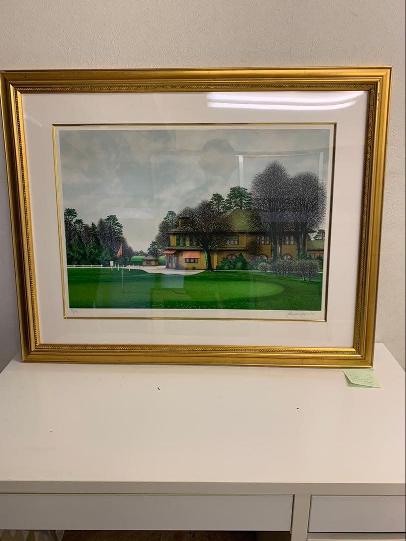 デビッド・シャンクロ ゴルフ場 リトグラフ 74/150