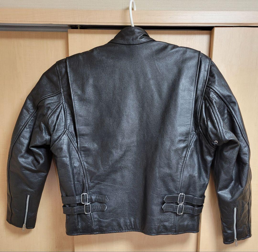 美品 本革 レザージャケット シングルライダース