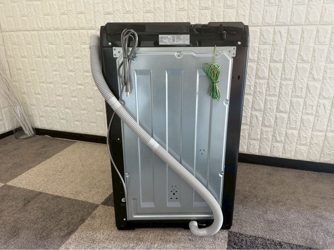 都内23区送料無料❗️ヤマダ電機　冷蔵庫　洗濯機　レンジ　ブラック家電３点セット✨